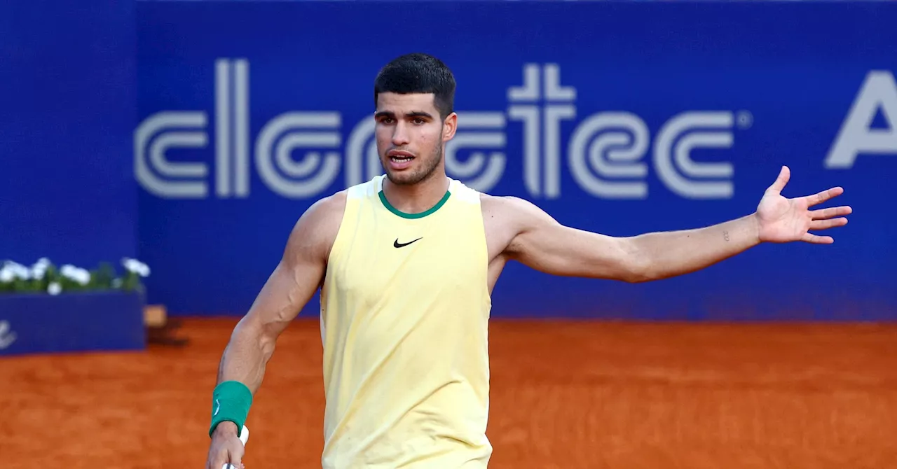 Reigning champion Alcaraz withdraws from Barcelona Open with injury