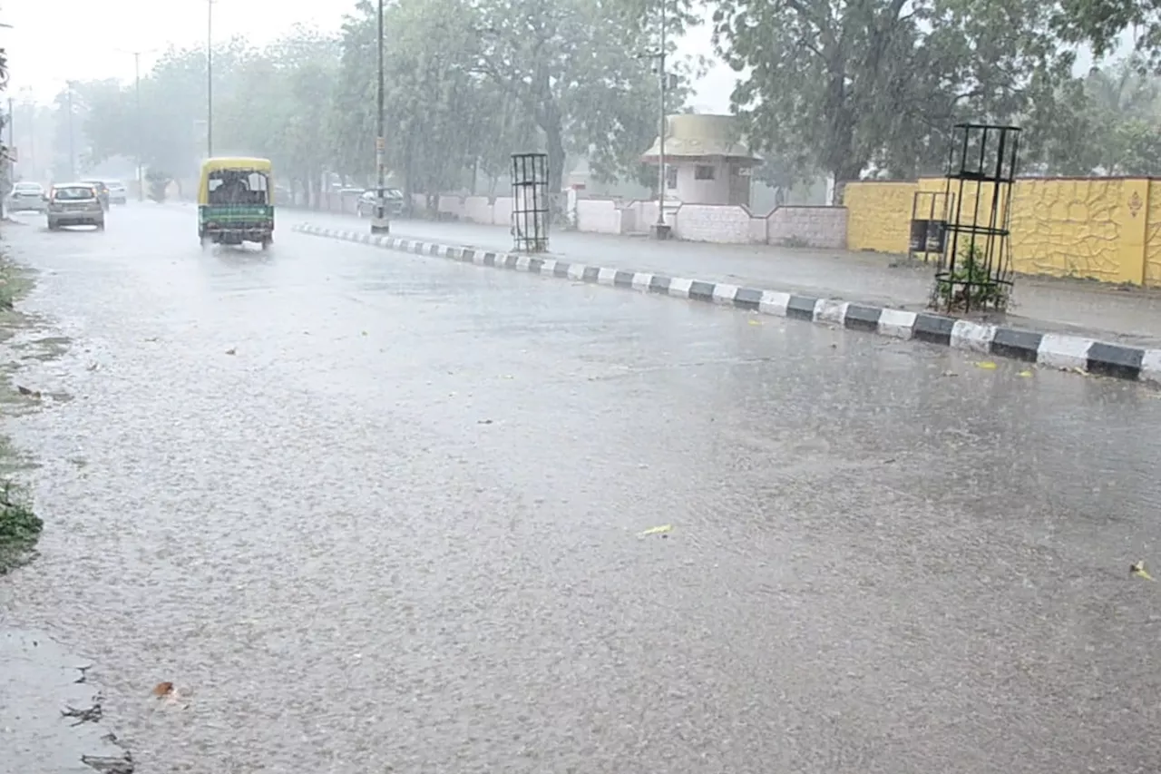 Weather update: राजस्थान में यहां हुई झमाझम बारिश, 18 जिलों में आंधी-बारिश का यलो अलर्ट