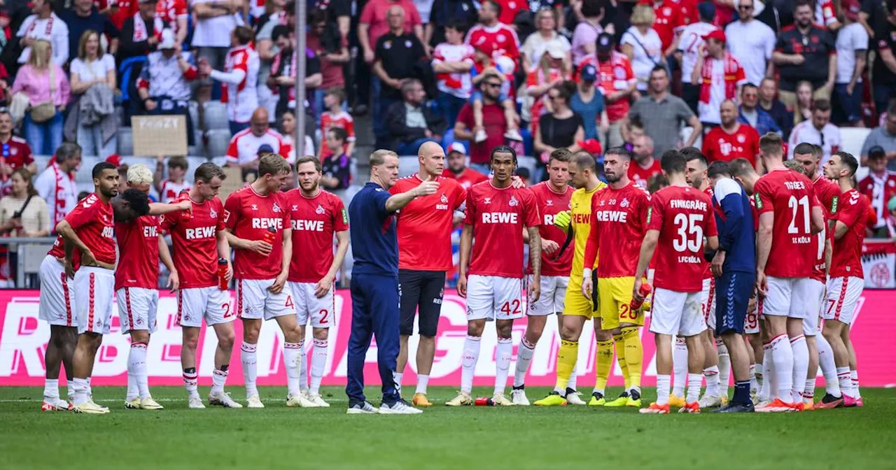 Bundesliga: 1. FC Köln kommt dem siebten Abstieg näher​