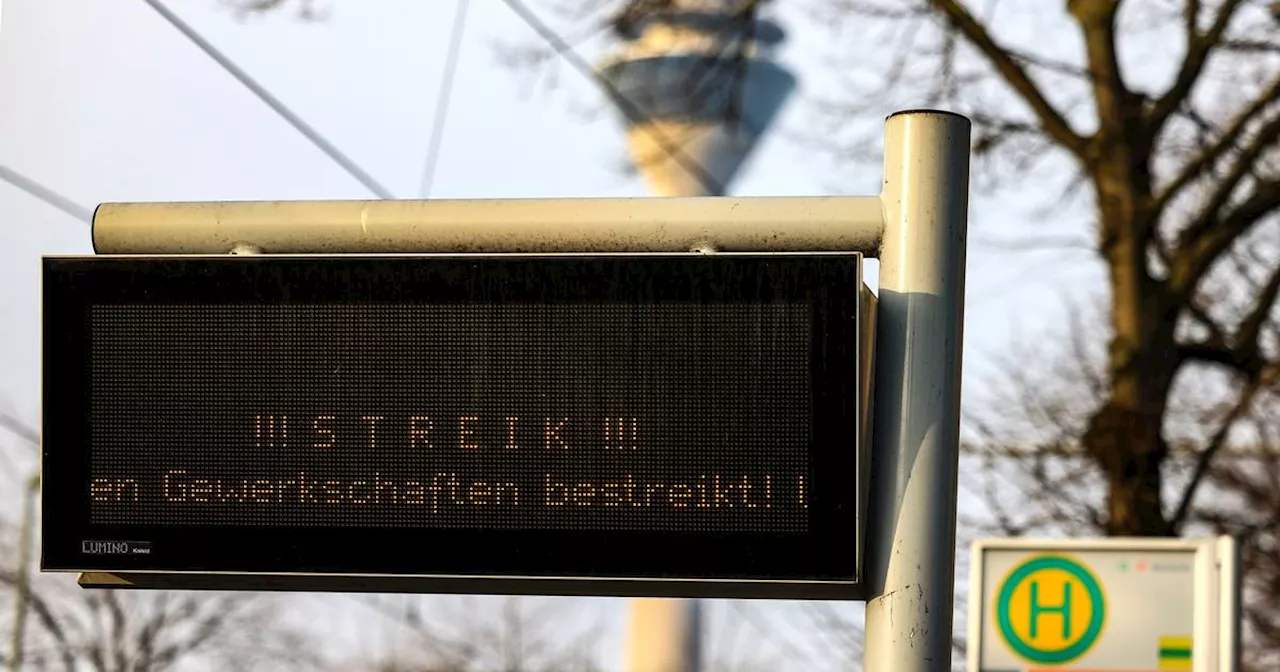 Rheinbahn-Streik in Düsseldorf: Süden am stärksten betroffen, welche Linien ausfallen