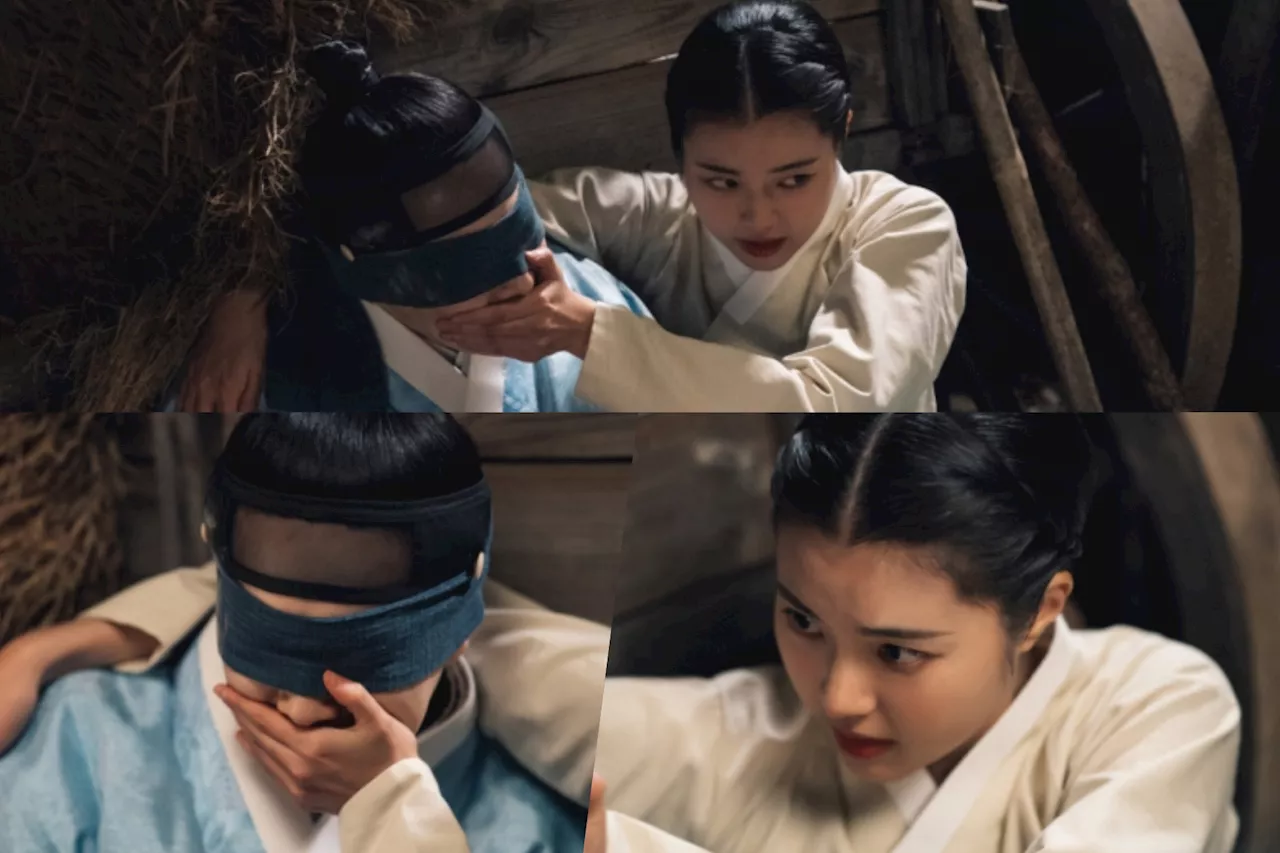 Hong Ye Ji Whisks A Blindfolded Suho Away In “Missing Crown Prince”