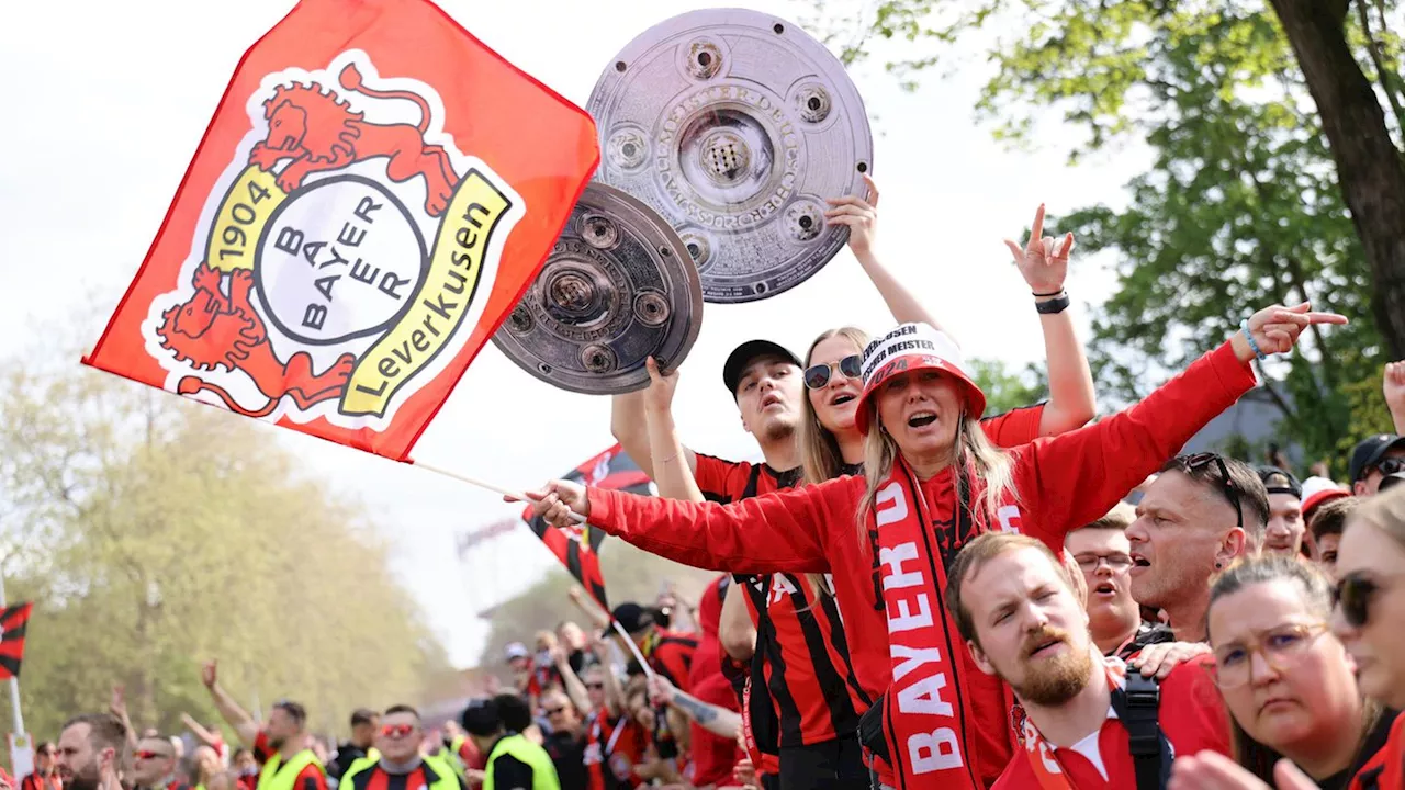 Bayer Leverkusen ist erstmals deutsche Fußballmeister