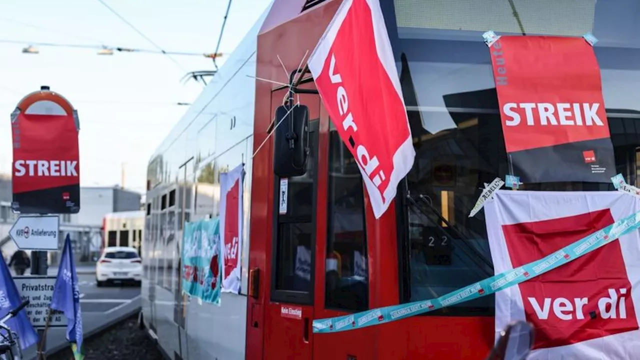 Gewerkschaften: Verdi NRW kündigt Streik bei drei Verkehrsbetrieben an