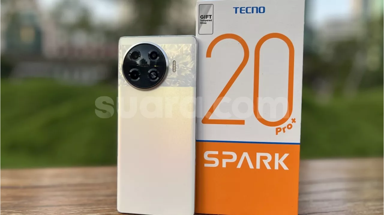 Review Tecno Spark 20 Pro Plus: HP Rp 2 Jutaan Bisa Punya Desain Mewah