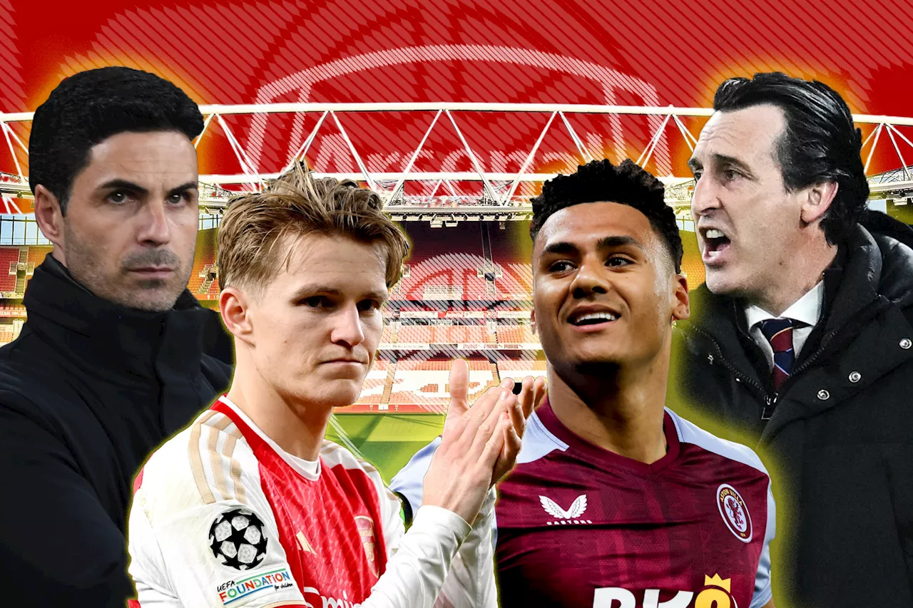 Arsenal vs Aston Villa LIVE: Gunners looking to continue title charge against high-flying Aston Villa