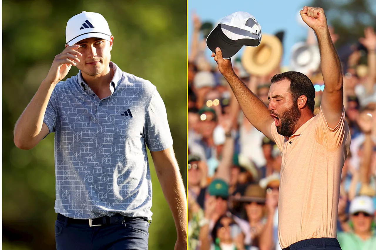 Unstoppable Scottie Scheffler matches Tiger Woods record with Masters win as Ludvig Aberg denied Augusta...