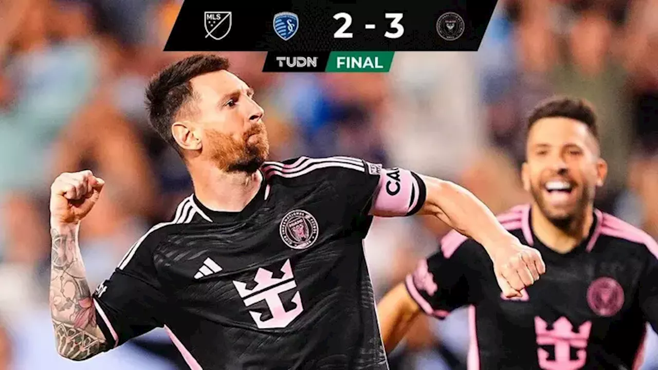 Messi y Suárez se olvidan del Monterrey con goles en Arrowhead