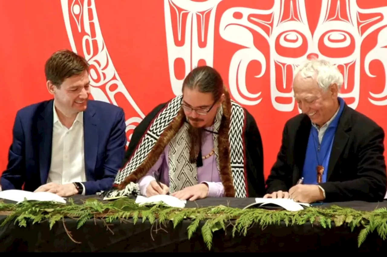 B.C. signs agreement recognizing Haida Nation’s title over Haida Gwaii