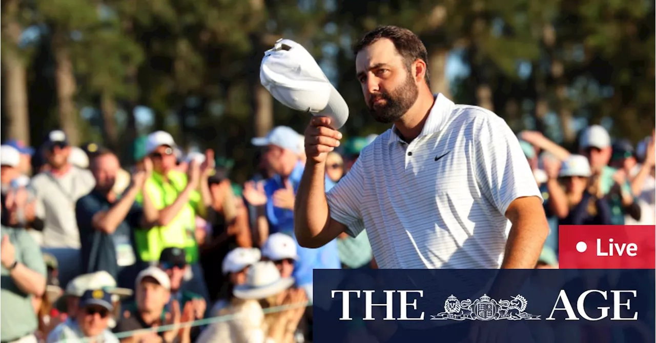 Masters 2024 final round LIVE: Father-to-be Scheffler leads; Davis, Smith best-placed Australians