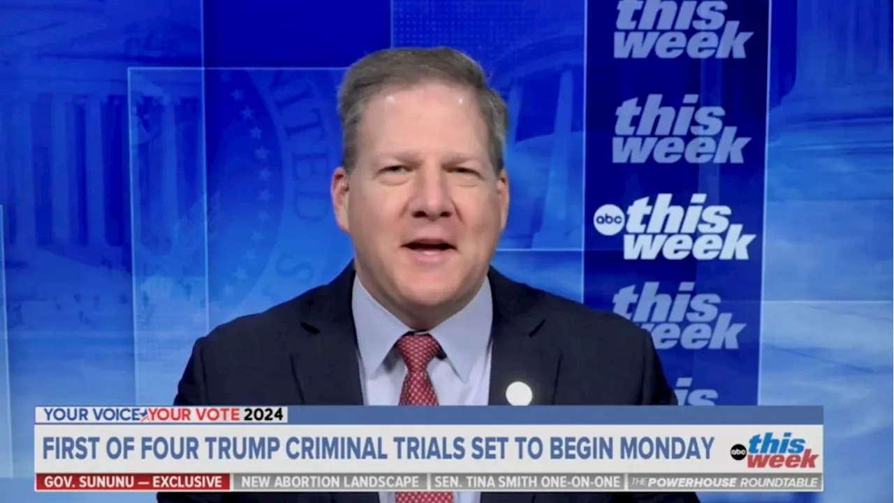 Chris Sununu Tries and Fails to Defend His Trump Flipflop in ABC Interview