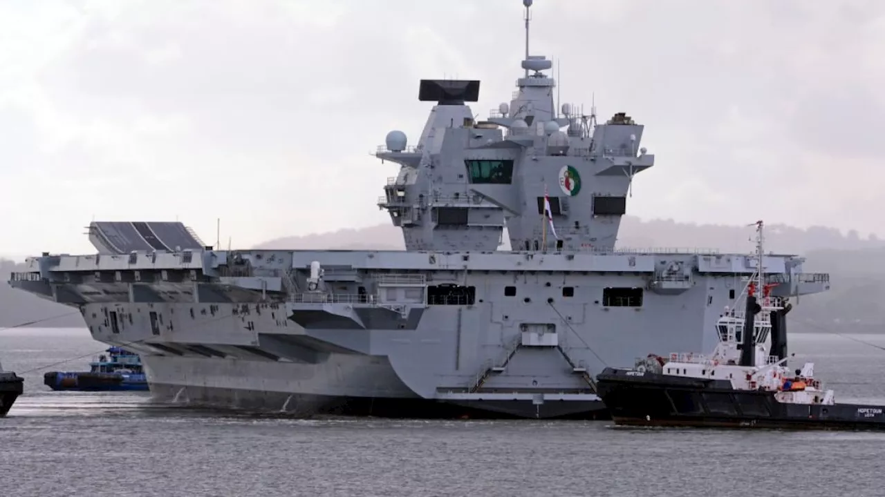 UK ‘must send carrier strike group to Middle East in show of force to Iran’