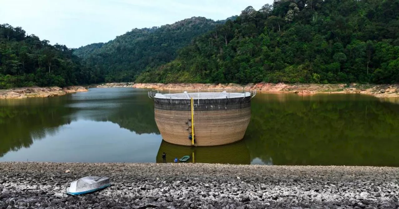 Water capacity at Air Itam Dam at stage three of critical level