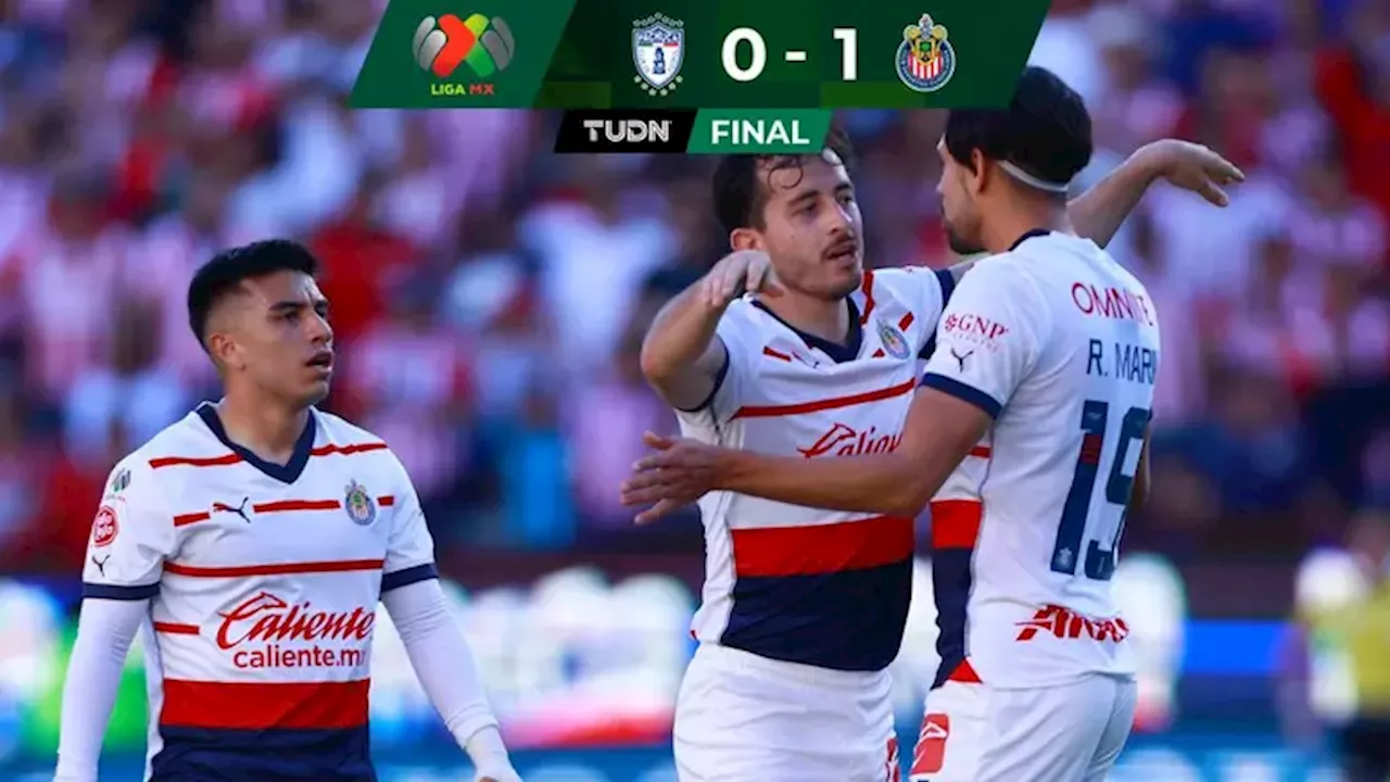 Chivas vence a Pachuca y sueña con calificar directo a Cuartos de Final