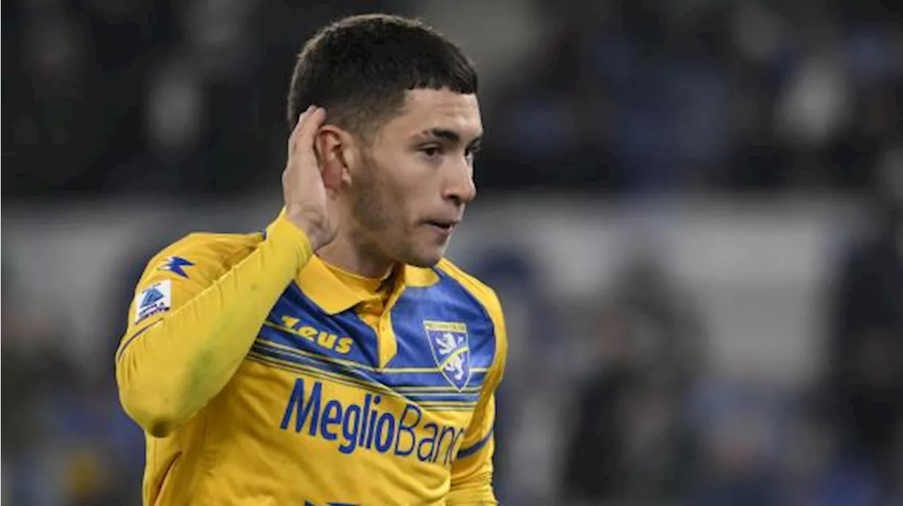 Soulè, che spreco dal dischetto: il Frosinone fallisce dagli 11 metri il gol del pareggio