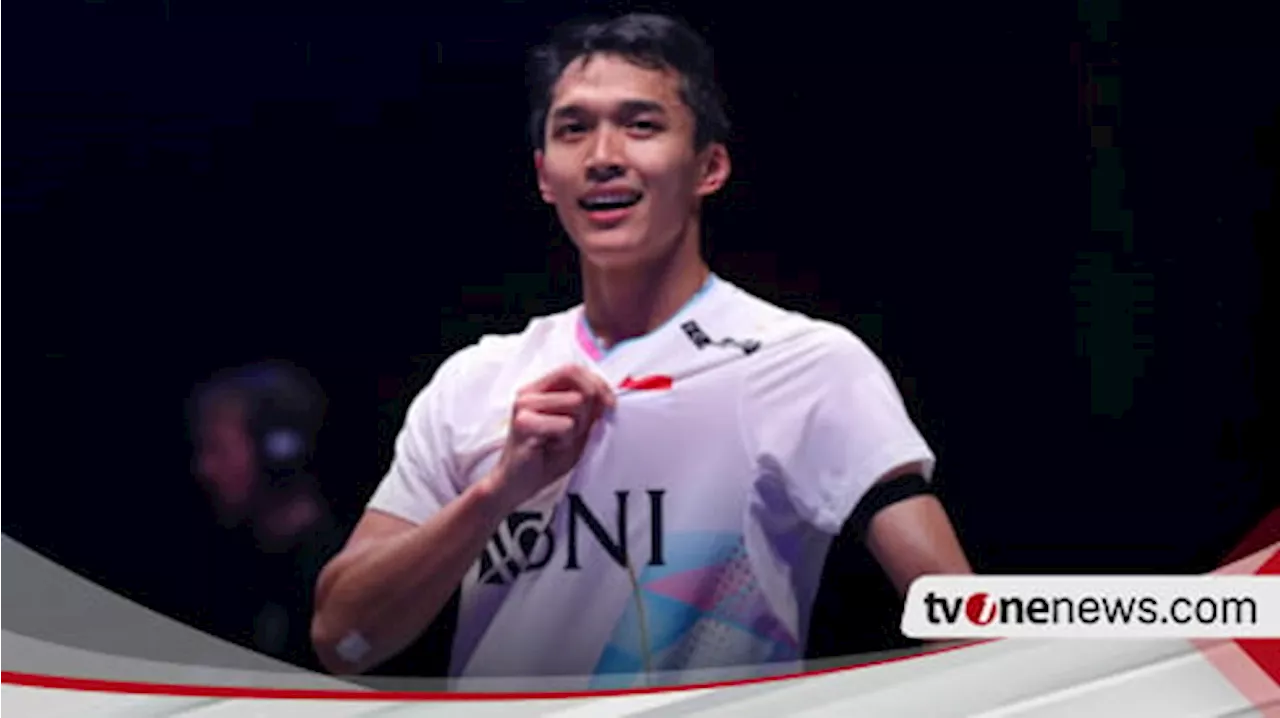 Jonatan Christie Tampil, Ini Jadwal Final BAC 2024