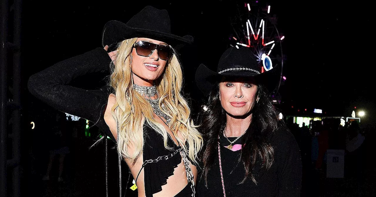 Paris Hilton and Kyle Richards Enjoy Family Time at Coachella