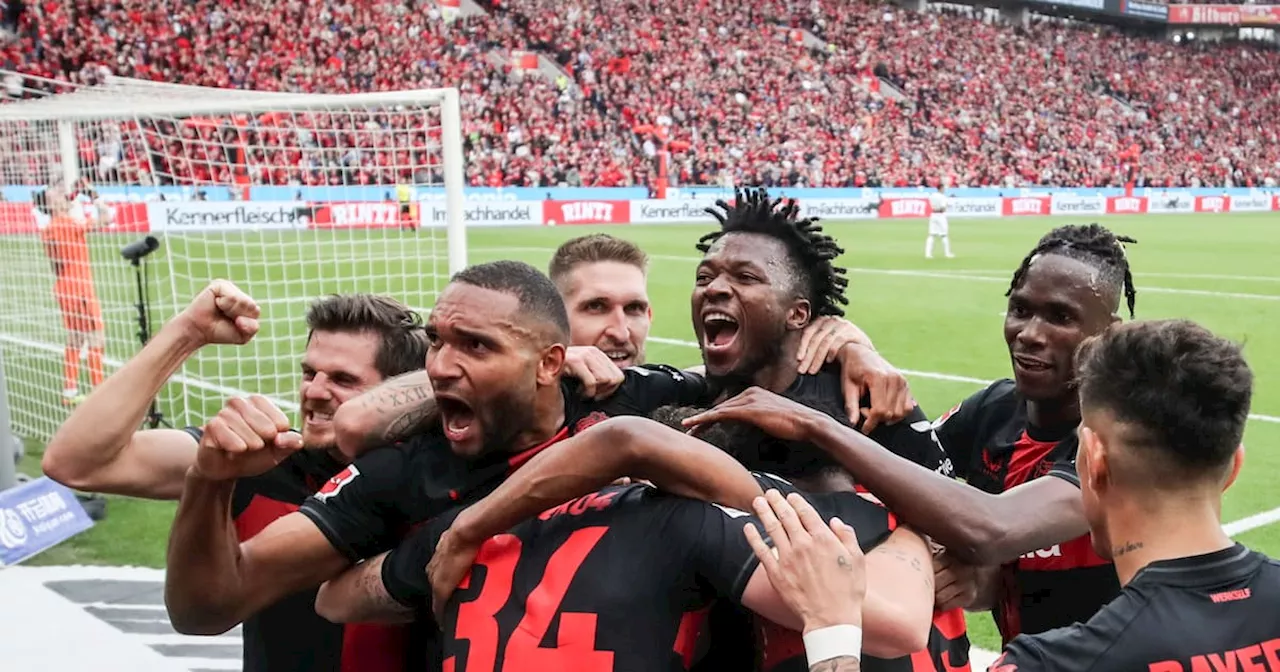 Urgente: Bayer Leverkusen, con el colombiano Gustavo Puerta, es campeón de la Bundesliga por primera vez