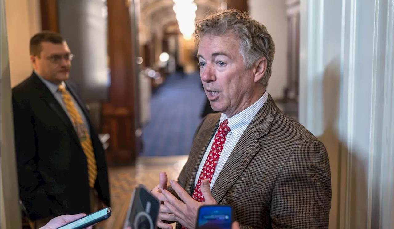 Rand Paul chides Mike Johnson, says it's like Democrats are running the chamber