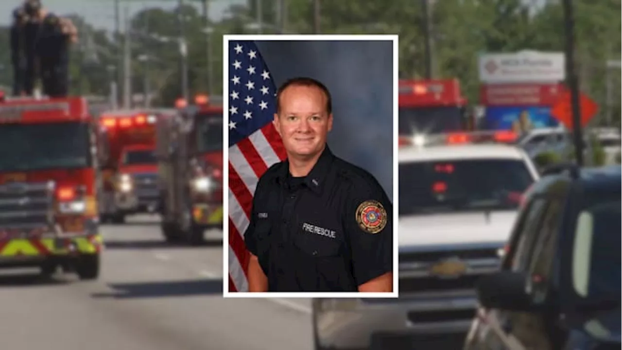 JFRD holds procession to honor life of engineer who died unexpectedly while on duty