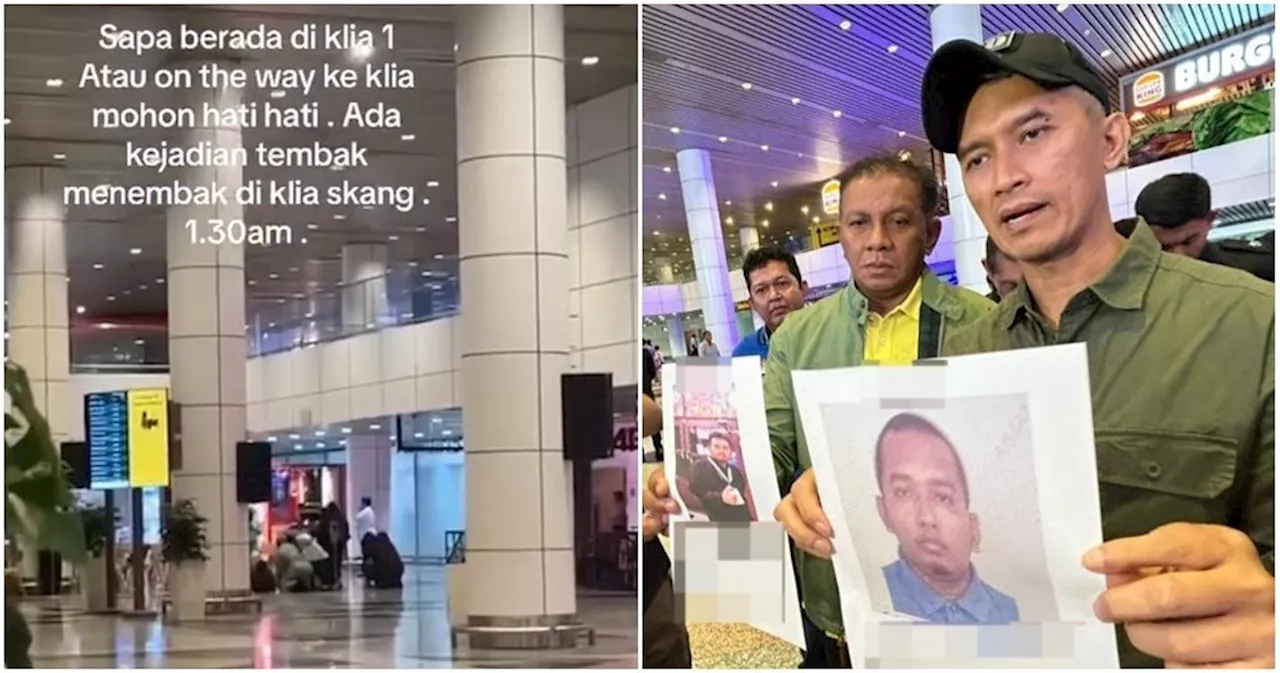 UPDATE: KLIA Shooting Suspect Had Criminal Record, Harassed Wife Twice Before Incident