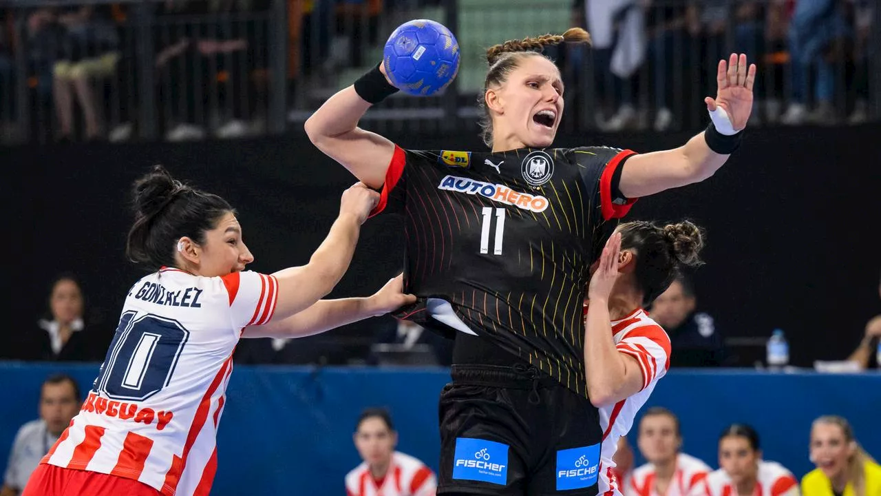 Mit Sieg gegen Paraguay: DHB-Frauen gewinnen Olympia-Quali