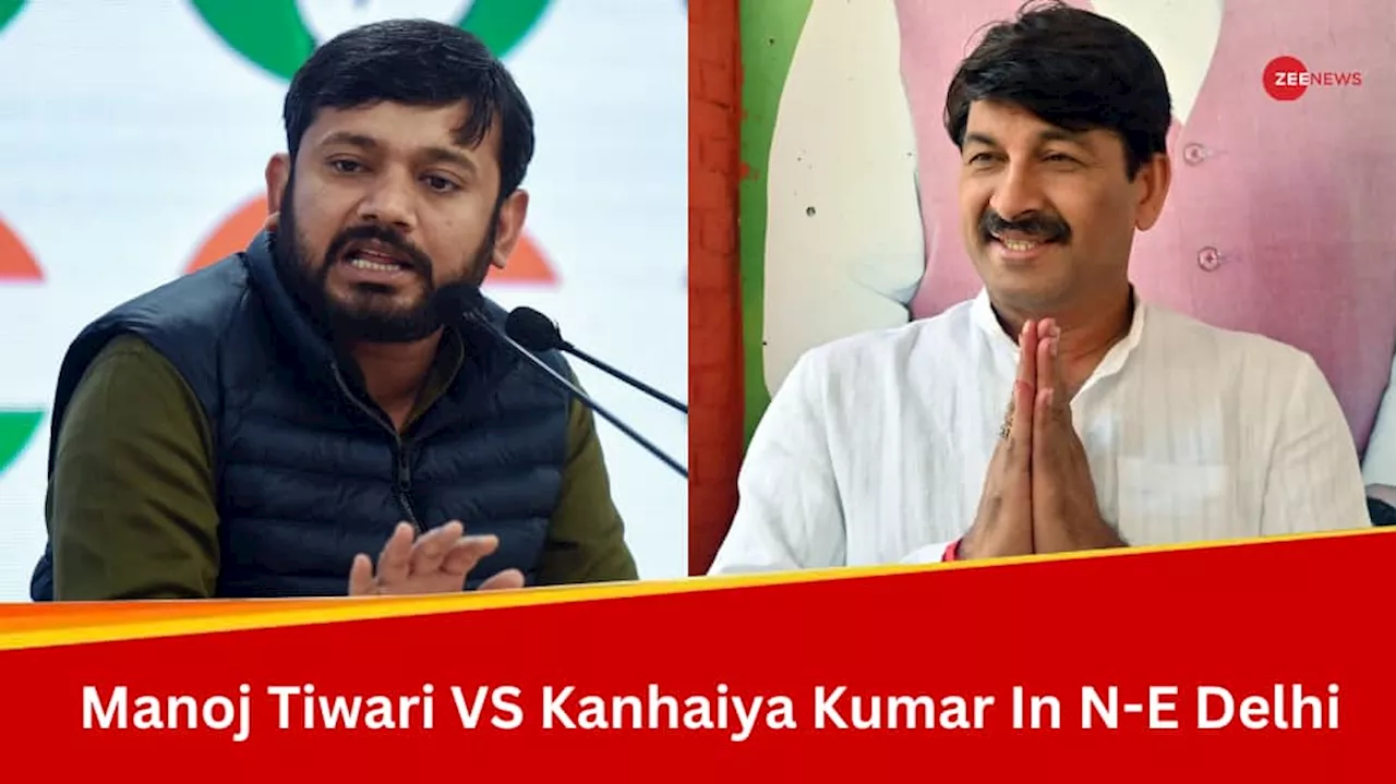 Lok Sabha Election 2024: Congress Bowls Googly To Manoj Tiwari, Fields Kanhaiya Kumar From North East Delhi