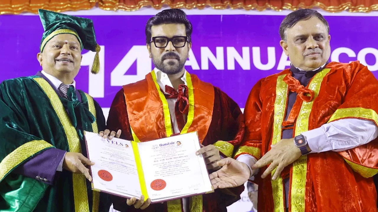 Ram Charan Doctorate: వేల్స్ యూనివర్సిటీ నుంచి గౌరవ డాక్టరేట్ అందుకున్న గ్లోబర్ స్టార్ రామ్ చరణ్‌..