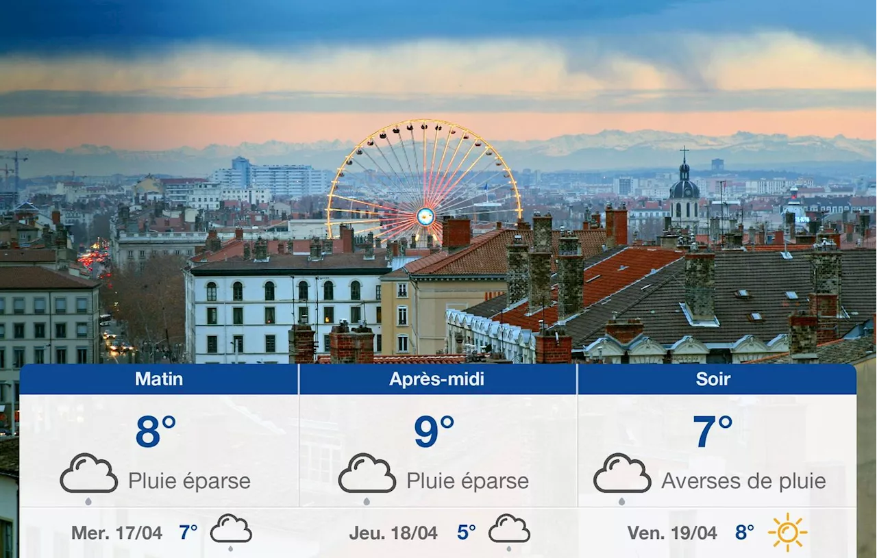 Météo Lyon: prévisions du mardi 16 avril 2024