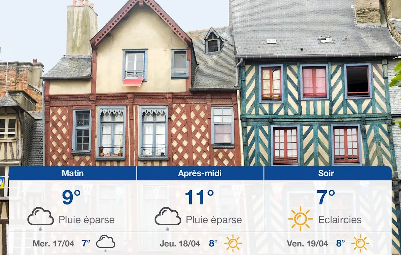 Météo Rennes: prévisions du mardi 16 avril 2024