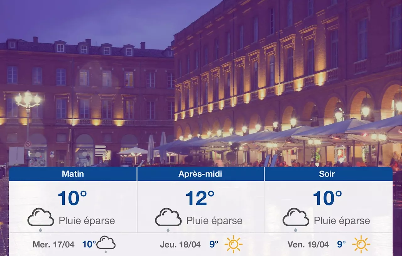 Météo Toulouse: prévisions du mardi 16 avril 2024