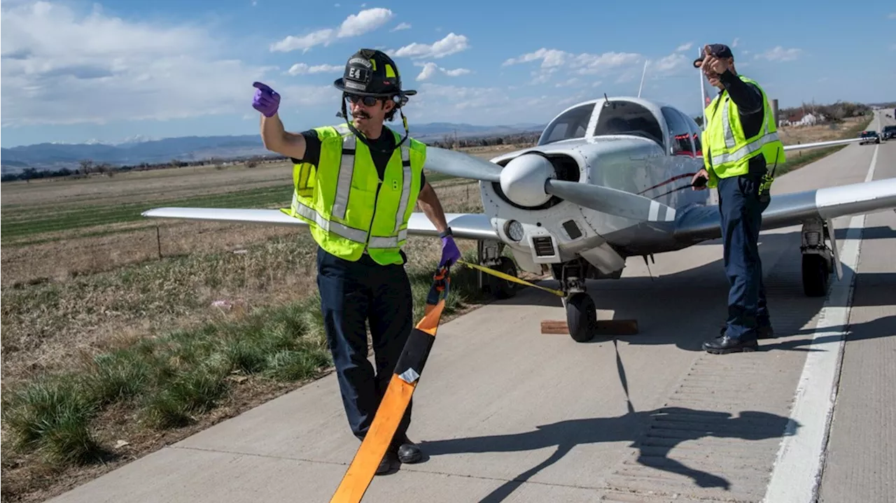 Pilot of small plane makes emergency landing on Boulder County highway