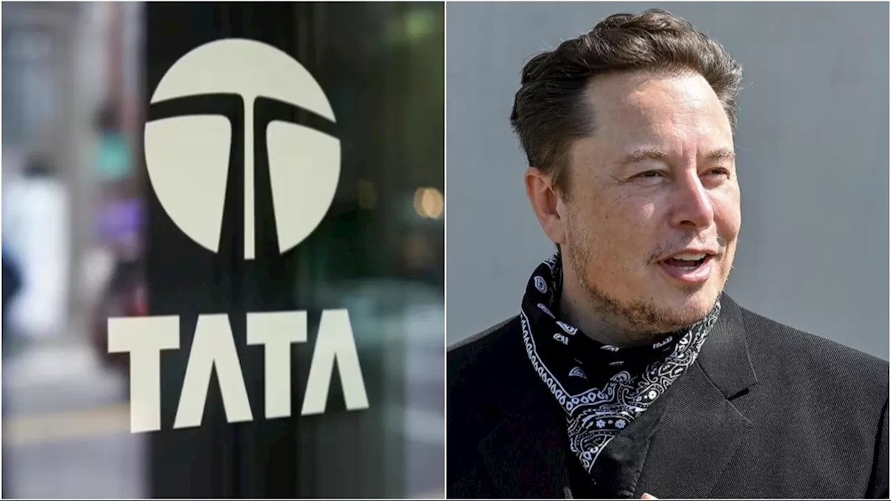 भारत आने से पहले Elon Musk ने की बड़ी डील, टेस्‍ला की कार में लगेंगे Tata के चिप