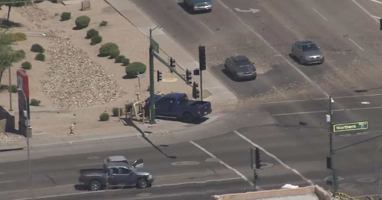 Evacuations underway after truck hits gas main in Phoenix