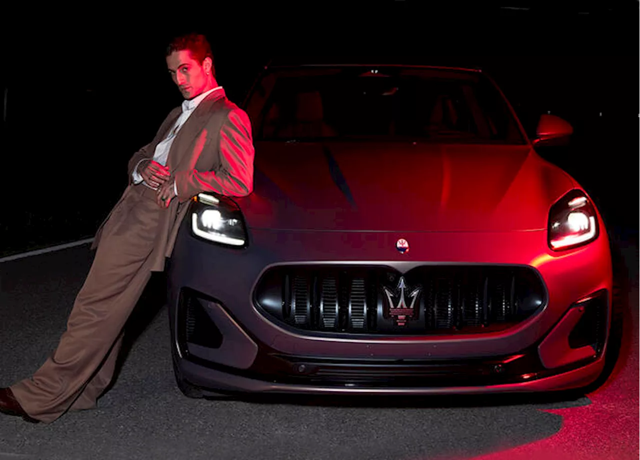 Damiano dei Måneskin attore nel film Maserati 'It turns you on'