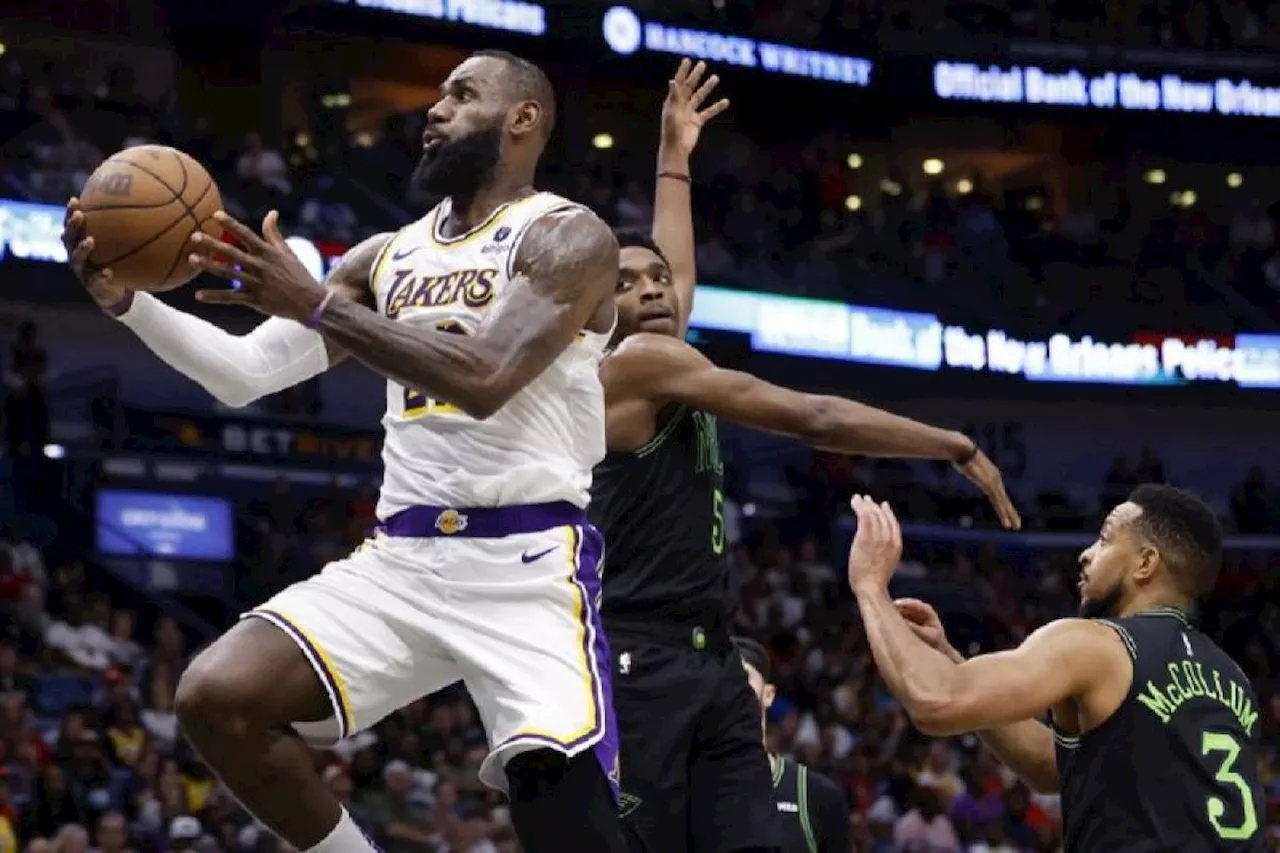 LeBron James Leads Lakers to Victory and Playoff Spot