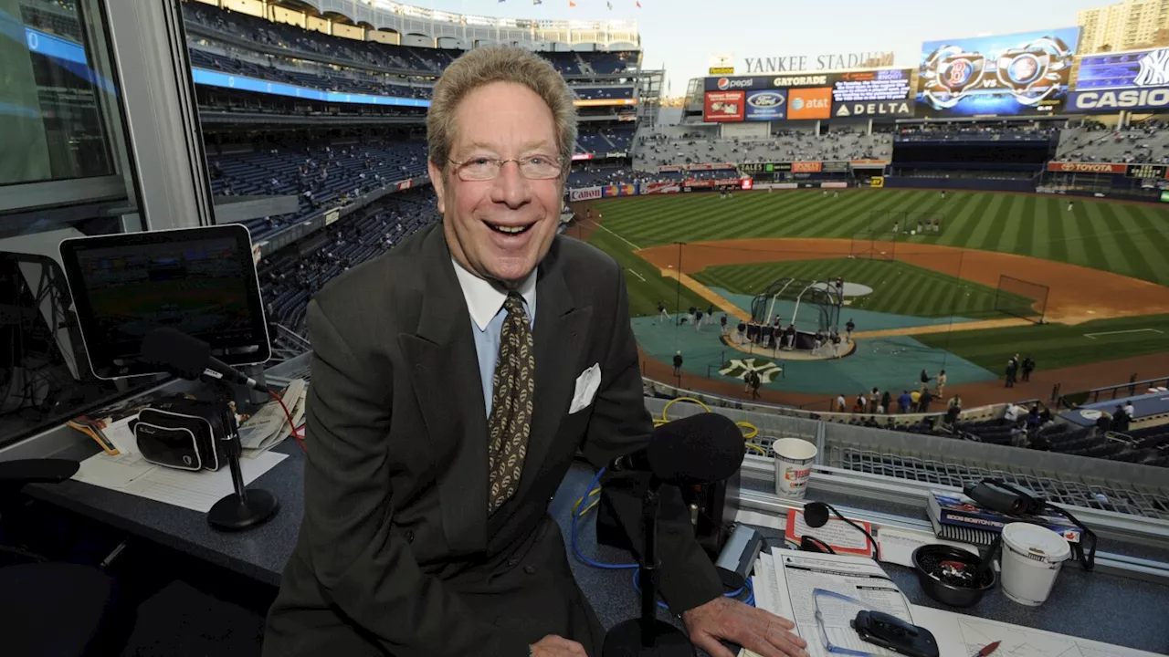 John Sterling retires from Yankees broadcast booth at age 85 a few weeks into 34th season