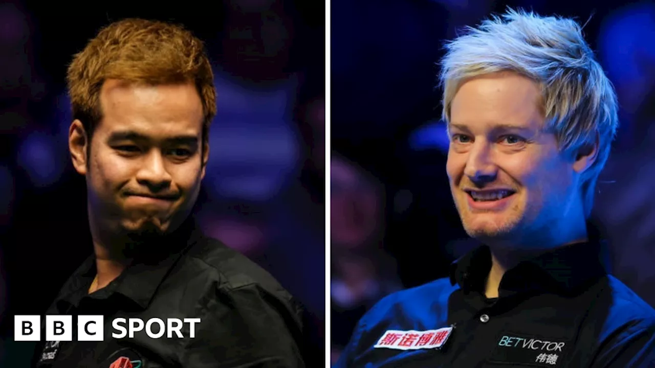 World Snooker Championship: Neil Robertson wins in qualifying as Noppon Saengkham hits 147