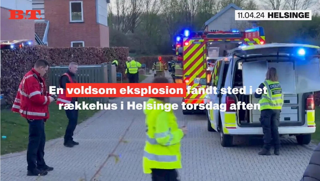 Far til tiårig melder ud efter eksplosion i Helsinge: 'Husker ikke noget særligt'