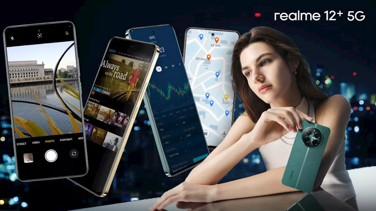 Stay connected and capture life’s beautiful details with realme 12+ 5G