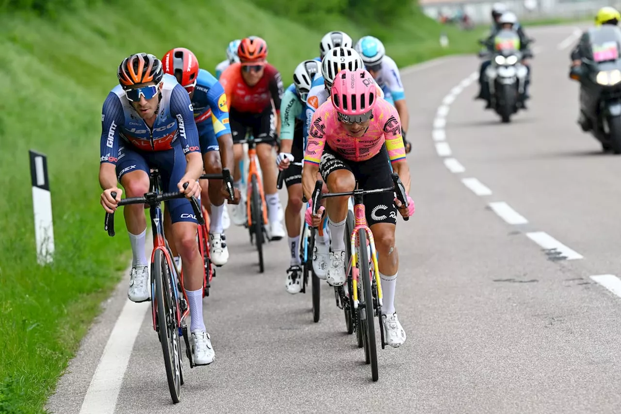 Esteban Chaves, protagonista de la primera etapa del Tour de los Alpes 2024