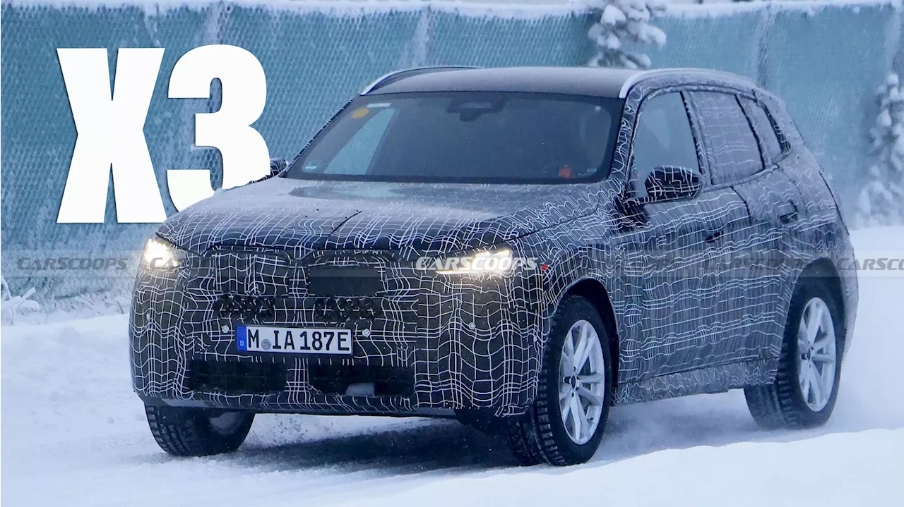 2025 BMW X3 Gives Up ICE Secrets Ahead Of August Launch