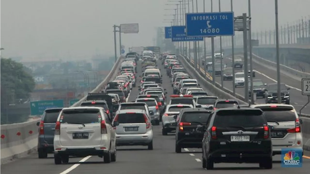 Cek Titik-Titik Kemacetan Arus Balik Lebaran di Tol Cikampek-MBZ