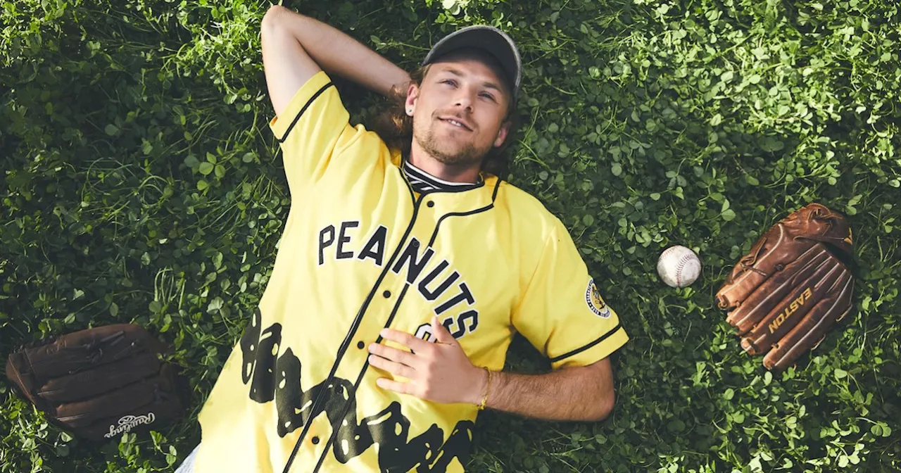 Peanuts Pigpen Speed Shop Ringer T-Shirt, Charlie Brown Baseball Jersey, and Snoopy and Woodstock Sunglasses Tie-Dye T-Shirt