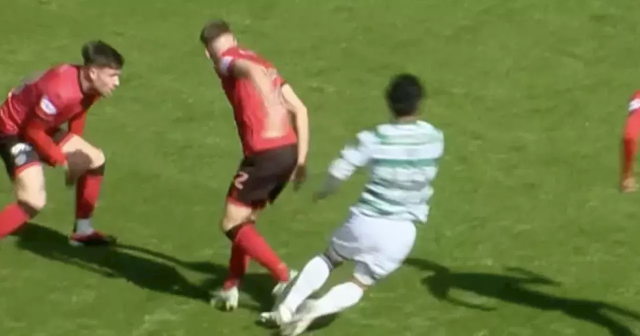 Reo Hatate accused of Celtic cheating by former ref