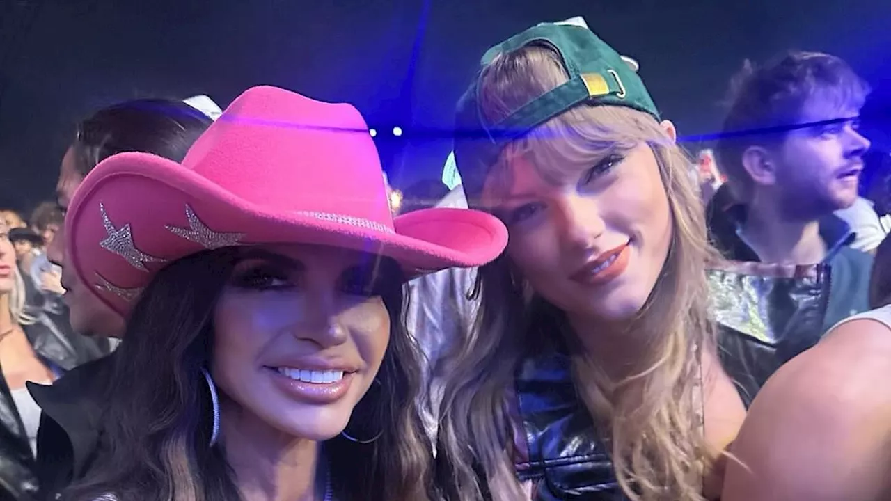 Taylor Swift poses with Teresa Giudice as worlds collide at Coachella: RHONJ star's delighted...