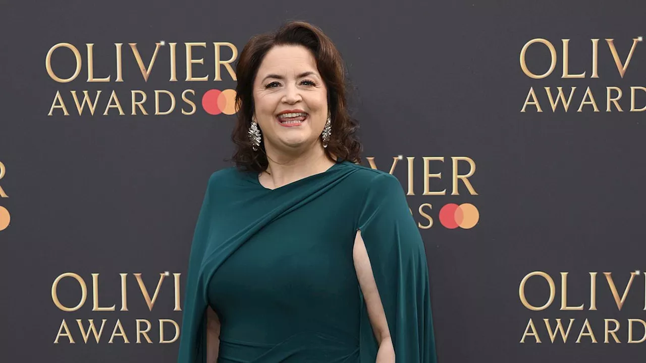 Olivier Awards 2024: Ruth Jones looks worlds away from Gavin and Stacey's Nessa as she stuns in a...