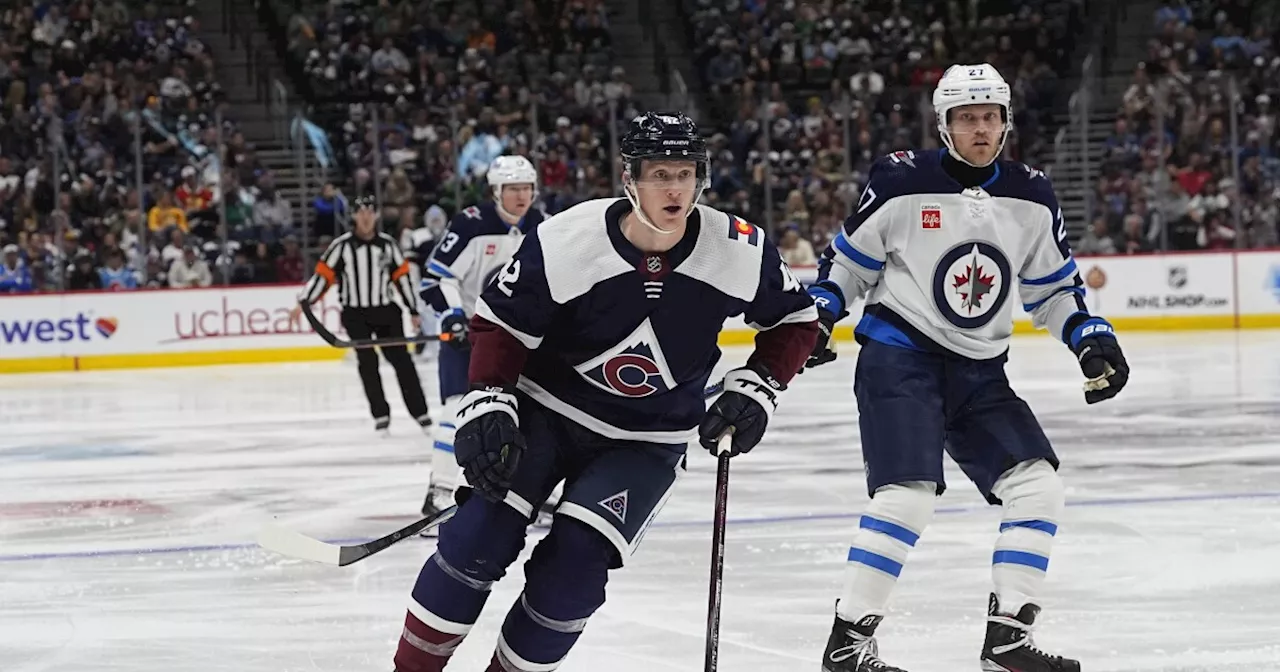 NHL playoffs: Colorado Avalanche to play Winnipeg Jets in first round