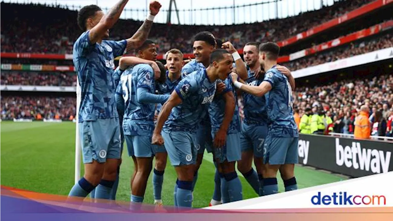 'Aston Villa Main Luar Biasa Saat Menang Lawan Arsenal'