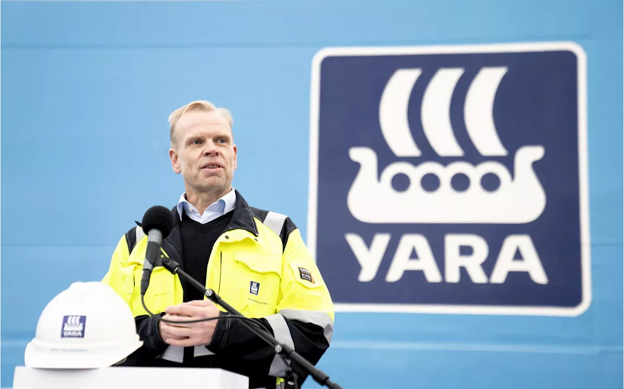 Yara-sjef bekymret for kommuner som sier nei til kraft