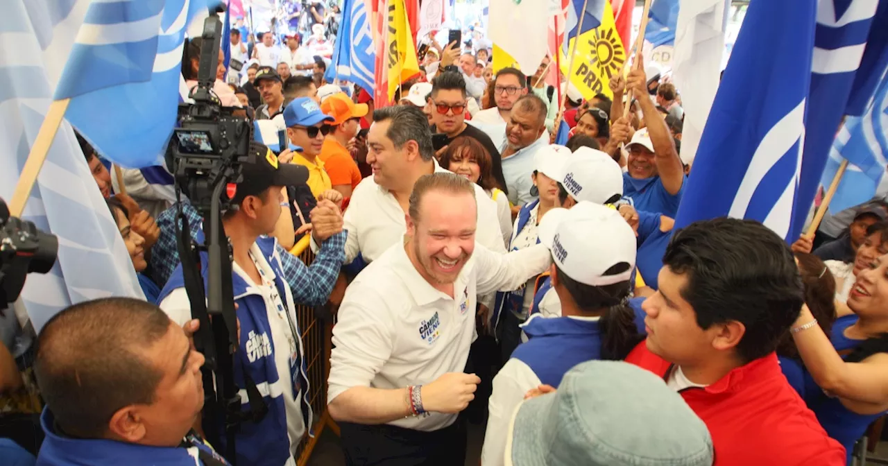 Candidato a la Jefatura de Gobierno promete mejorar la calidad de vida en Gustavo A. Madero